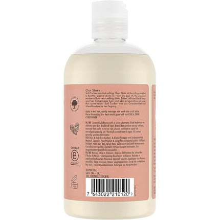 Șampon Shea Moisture Coconut & Hibiscus, Păr creț, 384ml
