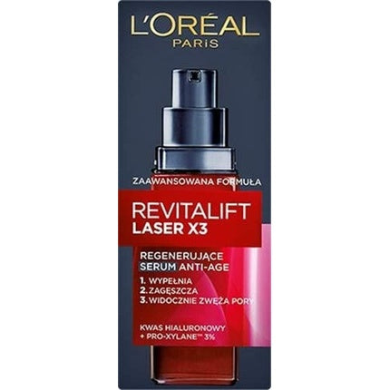 Ser anti-îmbătrânire, L'Oréal, Revitalift Laser X3, 30ml