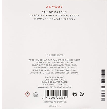 Parfum, Juliette has a gun, ANYWAY, 50ml