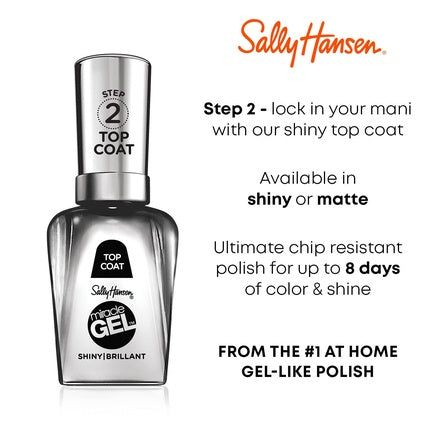 Sally Hansen Miracle Gel Totem-ly Yours, 14.7ml, Culoare Roșu Vișiniu
