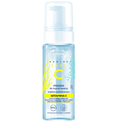Spumă de curățare facială Bielenda Marine Care C, Vitamina C, 150ml