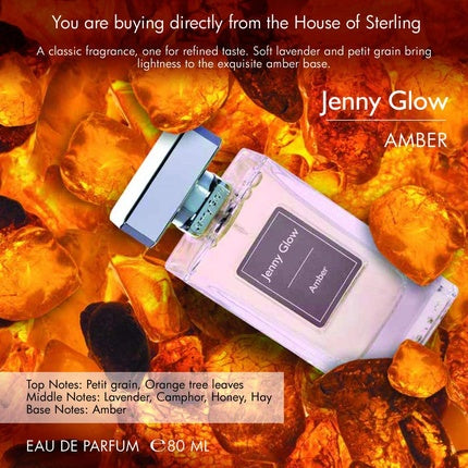 Jenny Glow Amber Eau de Parfum 80ml