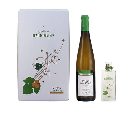 Vinas Del Vero Gewurztraminer, Set Parfum + Vin Alb, 100 ml Eau de Parfum + 750 ml