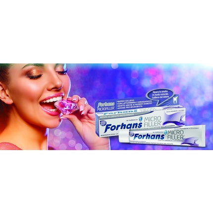 Pastă de dinți, Forhans, Micro Filler, 75ml alb