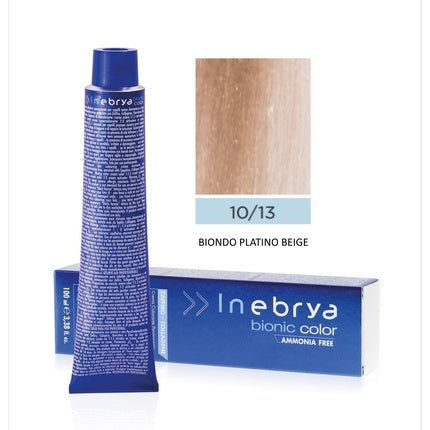 Ton de vopsea pentru păr, Inebrya Bionic Color, 10/13 Beige Platinum, 100ml