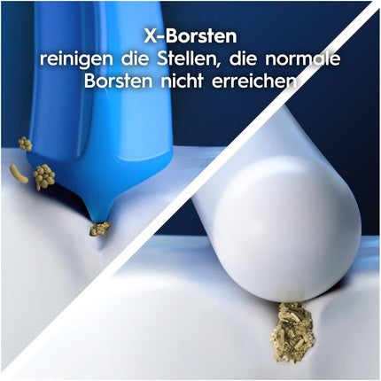 Capete periuță electrică, Oral-B, CrossAction, albastru