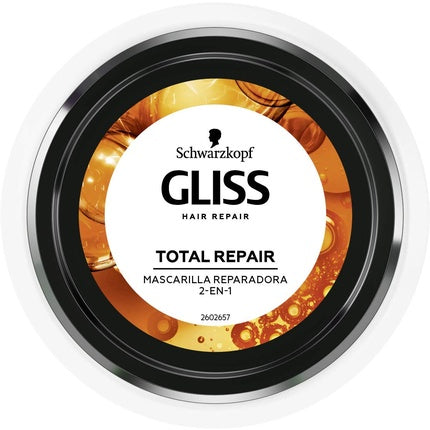 Masca par, Gliss, Total Repair, pentru par uscat