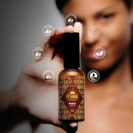 Ulei Corporal cu Strălucire, Aok Labs Maisha Eternal Summer, 120 ml