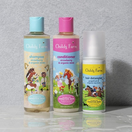 Șampon, Childs Farm, căpșuni și mentă organică, 250ml