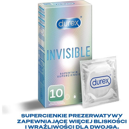 Prezervative Durex Invisible Extra Subtiri, 30g