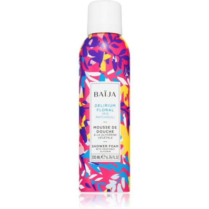 Spumă de duș Baija Delirium, cu glicerină vegetală, aromă Floral Patchouli, 200 ml