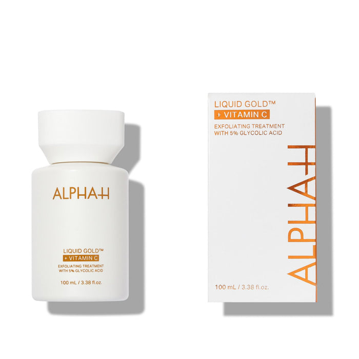 Tratament exfoliant Alpha-H Liquid Gold + Vitamin C, cu 5% acid glicolic, 100 ml