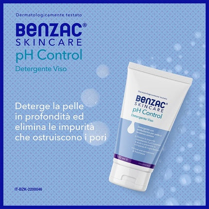 Gel Curățare, Benzac, pH Control, 150ml