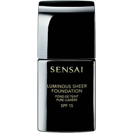 Fond de ten, Sensai, Luminous Sheer Foundation SPF15, 202 Ocher Beige