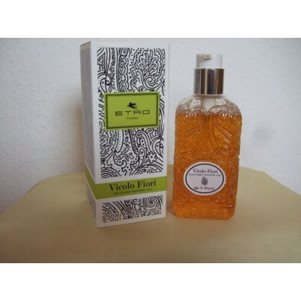 Gel de duș parfumat, Etro, Vicolo Fiori, portocaliu