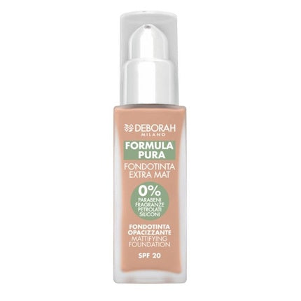 Fondotintă Opacizantă Formula Pura, Deborah Milano, 04, SPF 20