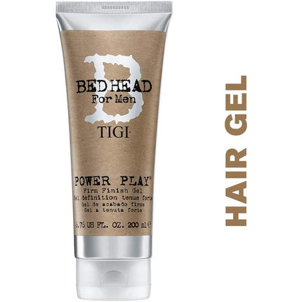 Gel de păr, Bed Head By Tigi, Power Play, 200ml, argintiu