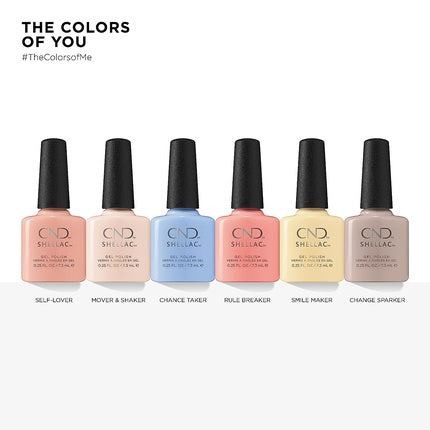 Lac de unghii, CND Shellac, Mover & Shaker, bej, 7.3ml