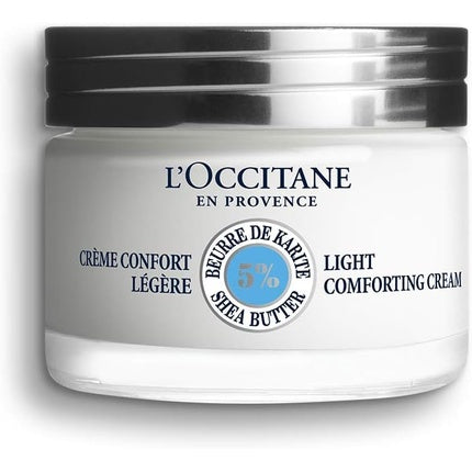 Crema de față confortantă L'Occitane Karite Comfort Face Cream Light 50ml