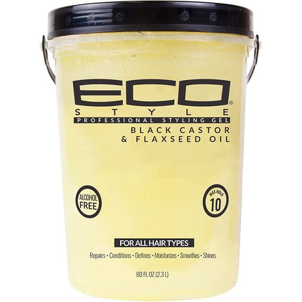 Gel de păr, Ecoco, Black Castor, 2.36l