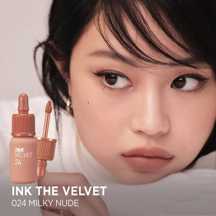 Ruj lichid, Peripera, Ink Velvet, nude milky