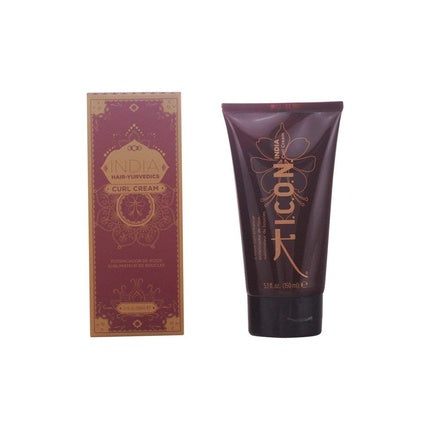 Cremă de stilaj păr, Icon India Curl Cream, Ambra, 5.1 Oz