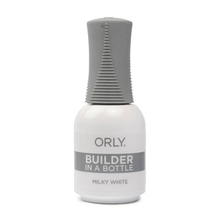 Gel constructor pentru unghii Orly Builder In A Bottle, semi-permanent, nuanța Milky White, 18 ml