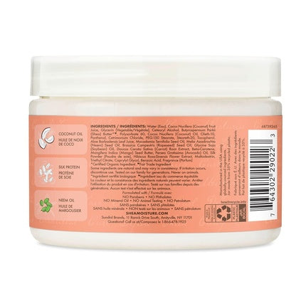 Pudră Corporală Shea Moisture Coconut Hibiscus, 340g, alb