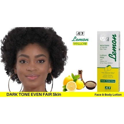 Loțiune Corp și Față A3 Lemon Milk Fair Tone Plus 400ml