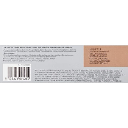Vopsea de păr, Revlon, Revlonissimo Light Brown Mahogany, 60ml