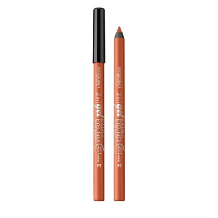 Creion contur ochi, Deborah Milano, 2-in-1, 05 bronz