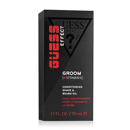Ulei Barbă Guess Groom, 50 ml, Transparent
