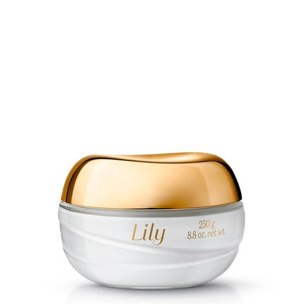Cremă Hidratantă pentru Corp O Boticario Lily Satin, alb cu capac auriu, 250g