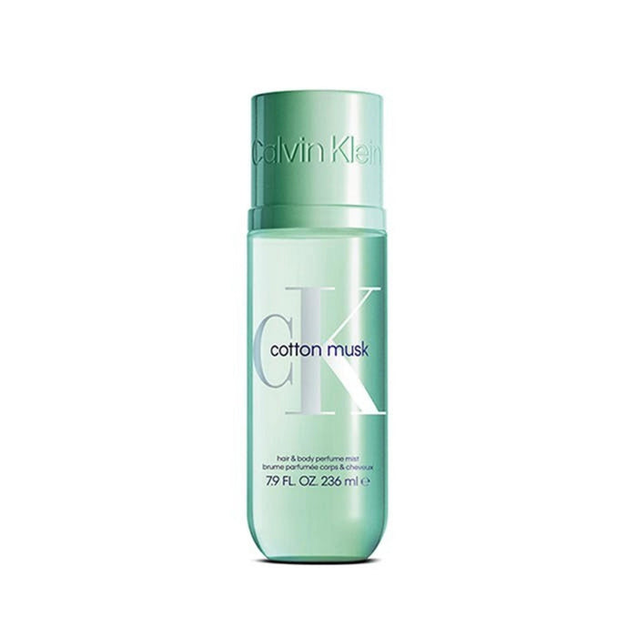 Ceață parfumată pentru păr și corp Calvin Klein Cotton Musk, pentru femei, 236 ml