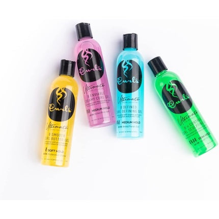 Gel definire bucle Curls B Defined, 8oz, albastru