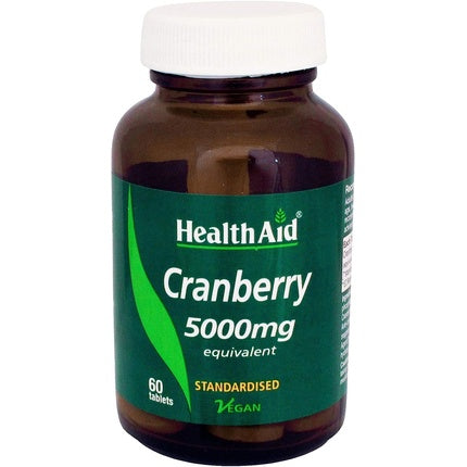 Suplimente alimentare, HealthAid, Cranberry 5000mg, vegetal