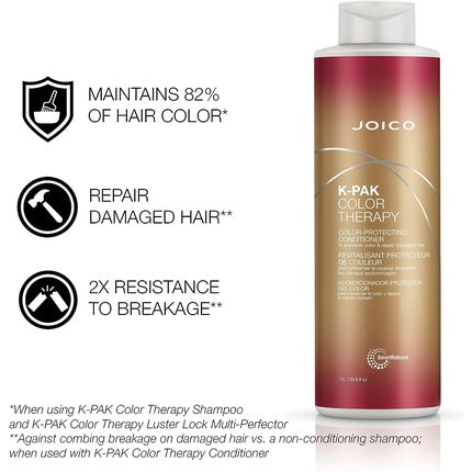 Balsam protecție culoare, Joico, K-PAK Color Therapy, 1000 ml, alb