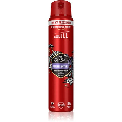 Old Spice Nightpanther Deodorant Body Spray, 250 ml