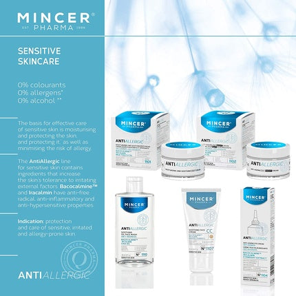 Cremă de zi Mincer Pharma, Anti-Allergic, piele sensibilă, 50ml