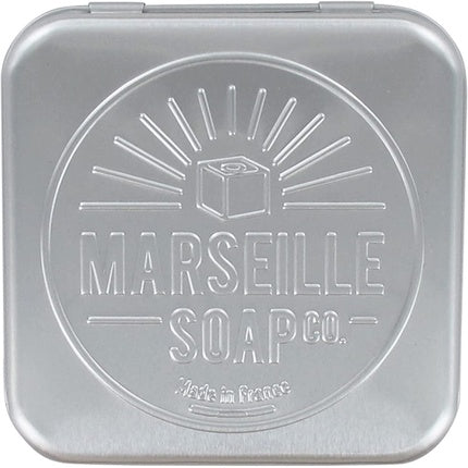 Cutie săpun metalică pentru săpun Marseille, 10x7 cm