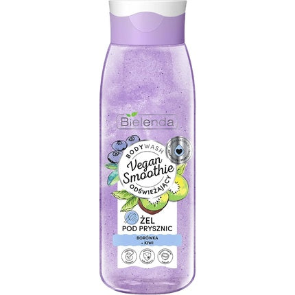 Gel de duș Bielenda Vegan Smoothie cu afine și kiwi, 400ml