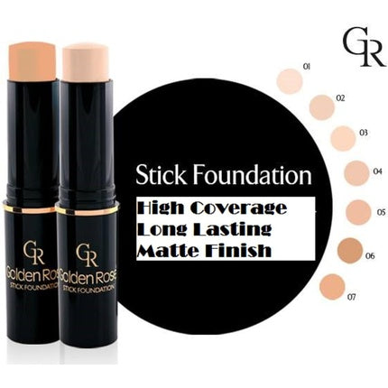 Fundatie Stick, Golden Rose, #3, negru