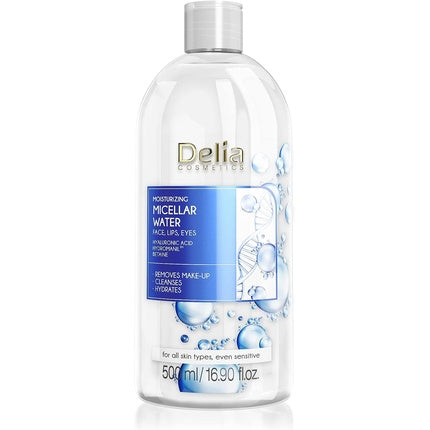 Apă micelară, Delia Cosmetics, 500ml, acid hialuronic
