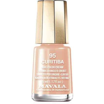 Vernis de unghii Mavala Curitiba 95, 5ml, culoare bej pastel, finisaj cremă