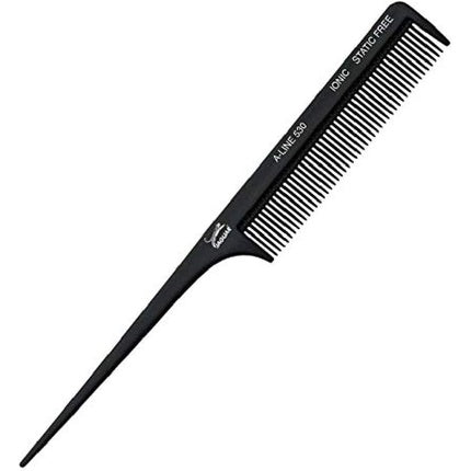 Pieptene de coafat Jaguar A-Line 530, negru, lungime 20.9 cm