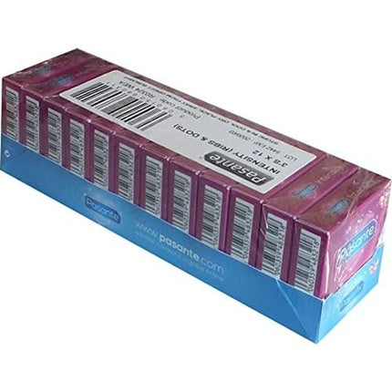 Prezervative Pasante Intensity Ribs&Dots, 36 buc, texturate