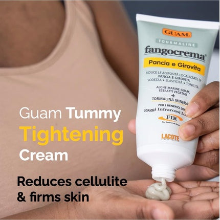 Crema Anti-Cellulite Guam, Fangocrema Pancia e Girovita, 150ml