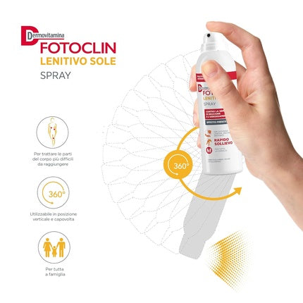 Spray solar, Dermovitamina, Fotoclin, calmant, 100ml