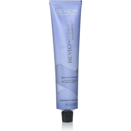 Vopsea de par permanenta, Revlon Revlonissimo Color&Care, 60ml, 7.12 Saten Mediu Perlat