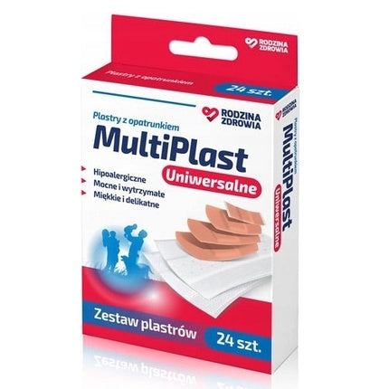 Plastre de uz general, Family Health, Multiplast Universal, 24 bucăți